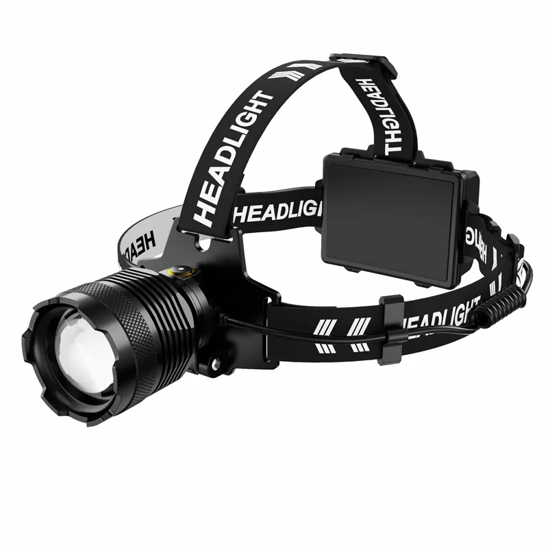 T28 Compact Headlamp,586umens&7500mAh Battery for Hiking/Ru